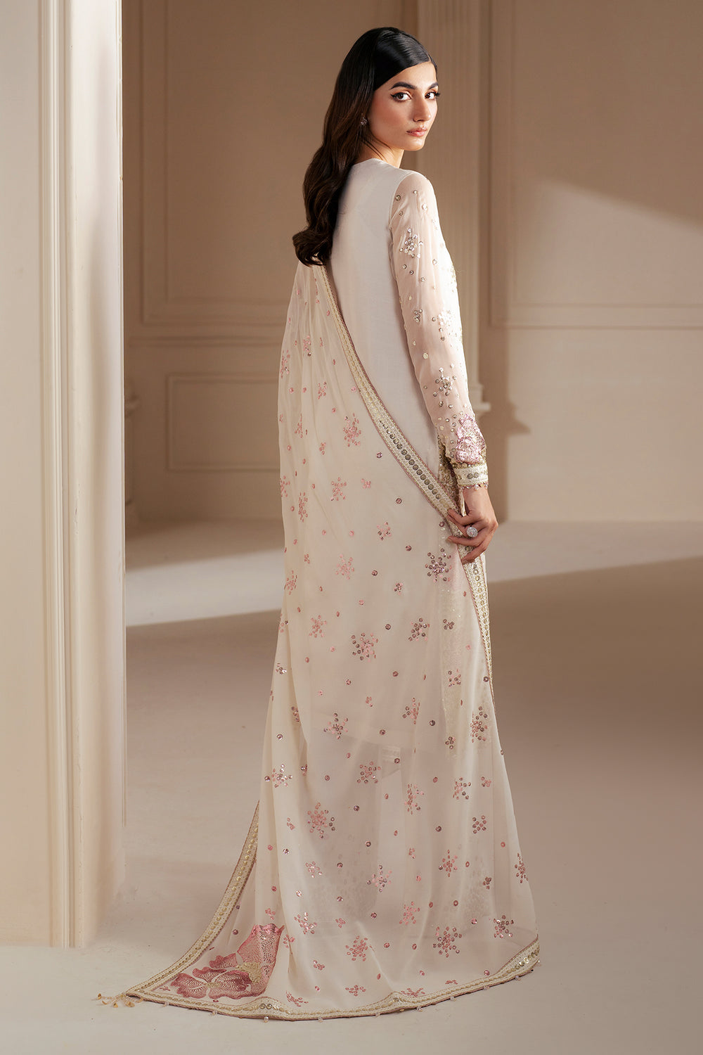 Jazmin - EMBROIDERED CHIFFON UC-3069