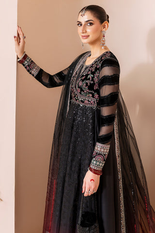 JAZMIN - Embroidered Velvet Formal CVF D-10