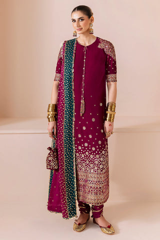 JAZMIN - Embroidered Velvet Formal CVF D-02