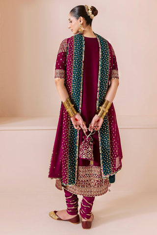 JAZMIN - Embroidered Velvet Formal CVF D-02