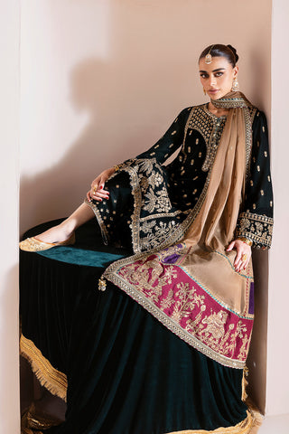 JAZMIN - Embroidered Velvet Formal CVF D-01