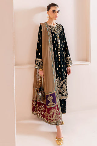 Nxd-JAZMIN - Embroidered Velvet Formal CVF D-01