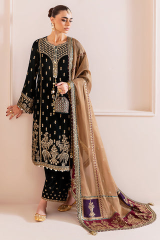 JAZMIN - Embroidered Velvet Formal CVF D-01