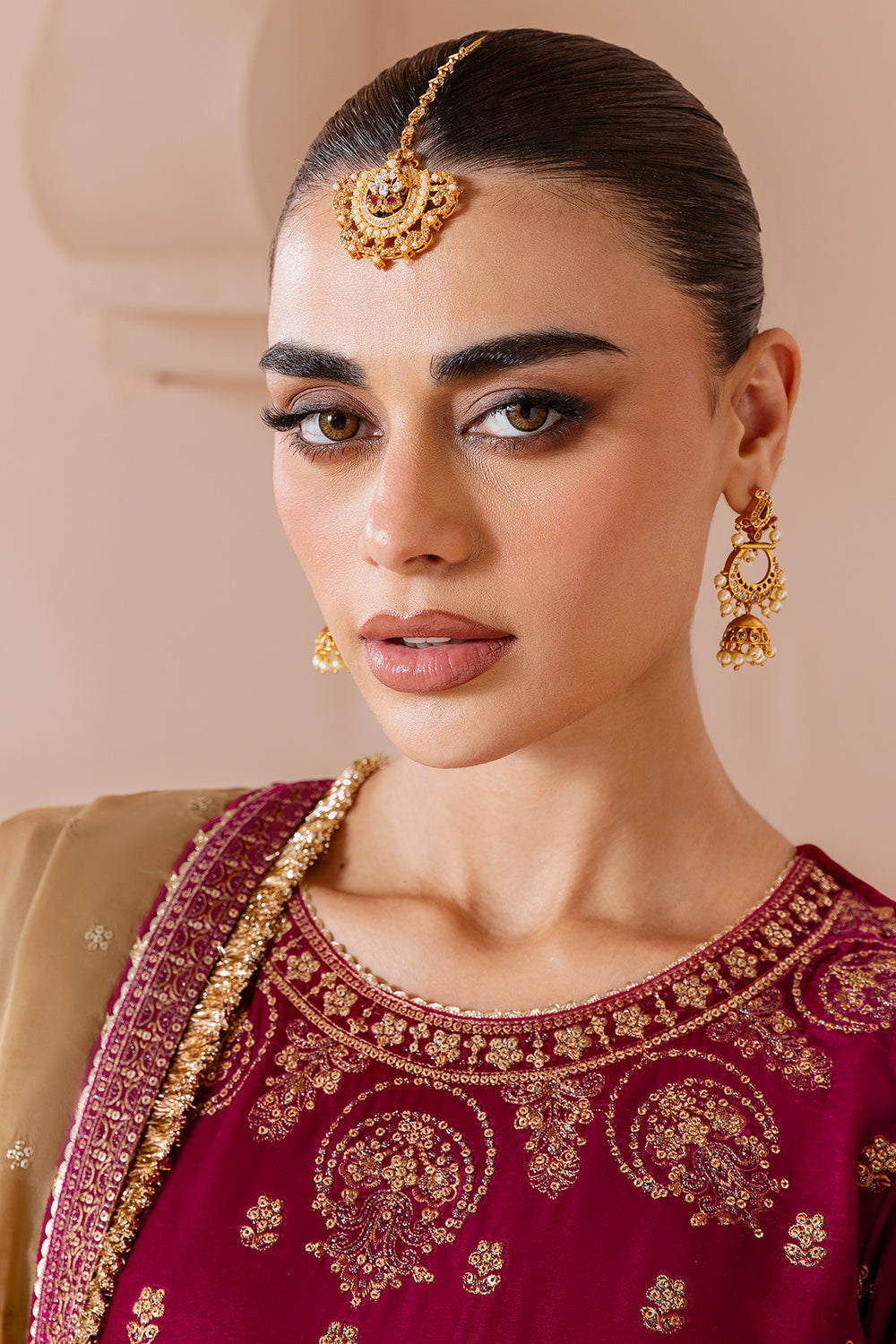 JAZMIN - Embroidered Velvet Formal CVF D-11