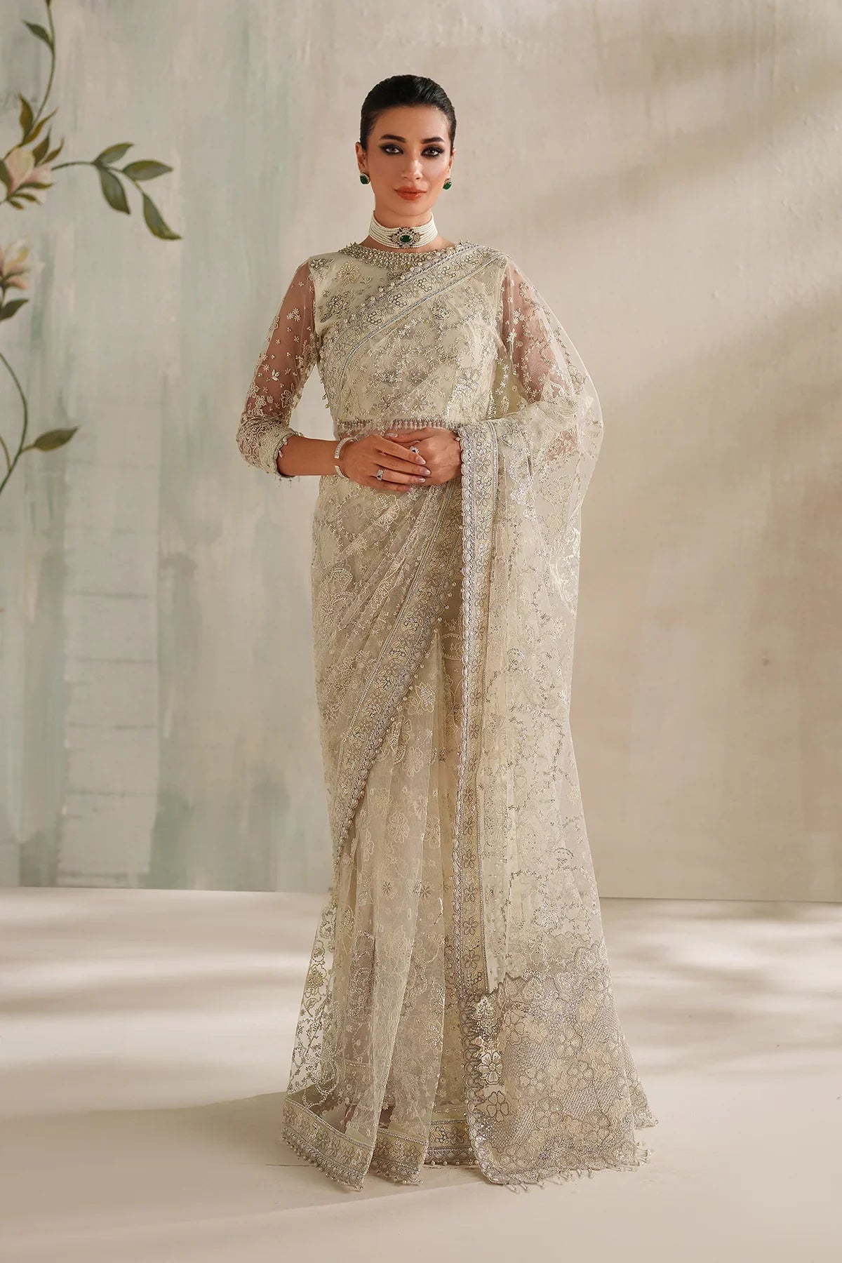 BAROQUE - EMBROIDERED NET SF-4372