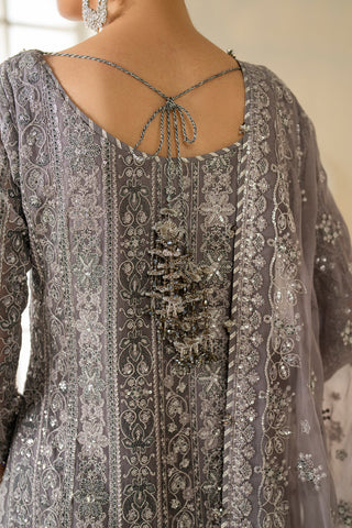 BAROQUE EMBROIDERED CHIFFON UF-4161