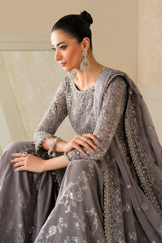 BAROQUE EMBROIDERED CHIFFON UF-4161