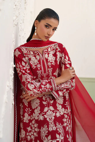 BAROQUE - EMBROIDERED RAW SILK UF-4386