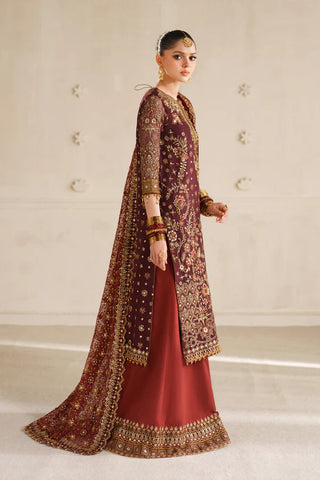 BAROQUE- EMBROIDERED CHIFFON CH14-07