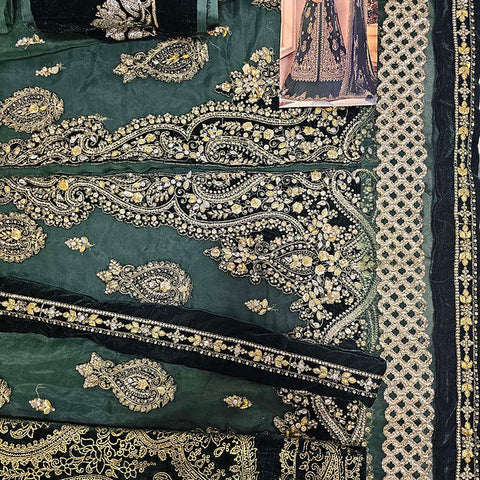 Maria B BD-2904 Emerald Green