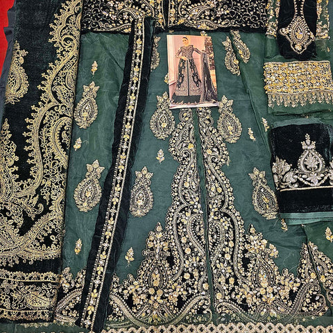 Maria B BD-2904 Emerald Green