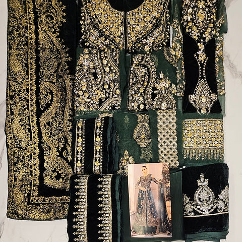 Maria B BD-2904 Emerald Green