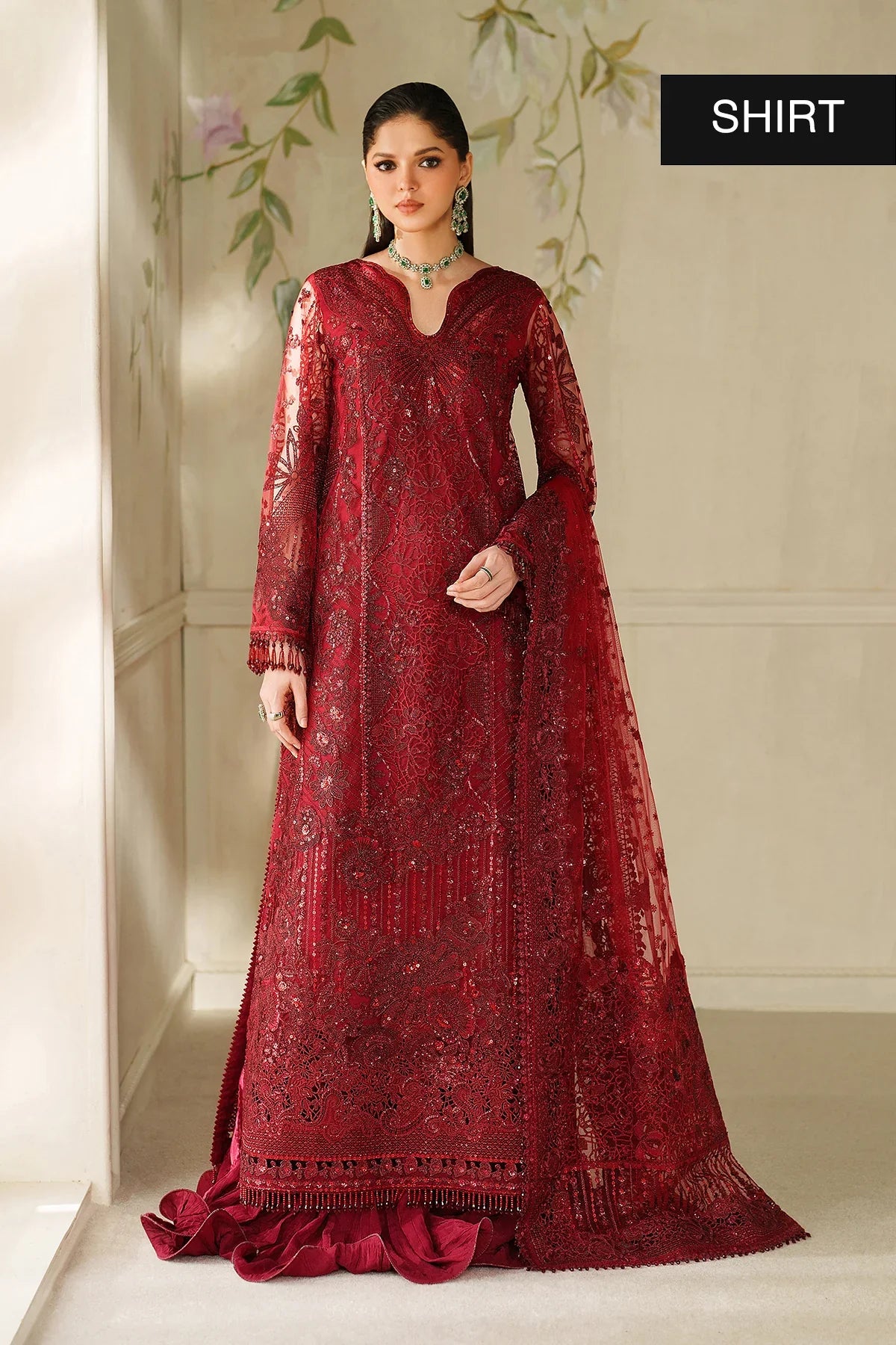 BAROQUE- EMBROIDERED NET CH14-01