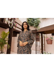 Bahar by Janaan-Printed Black 2 piece