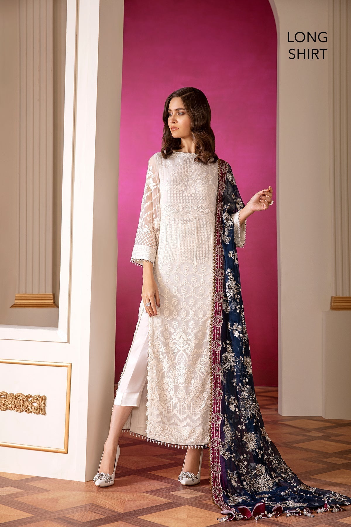 Nxd-EMBROIDERED CHIFFON CH07-02