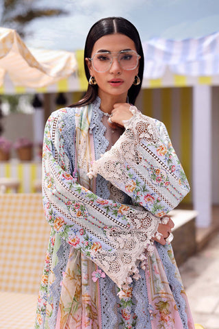 MARIA B - Embroidered Lawn Suit MPT-3010-B