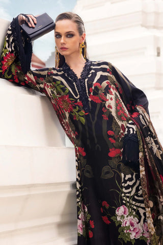 MARIA -  Embroidered Linen Suit MPT-2810-B