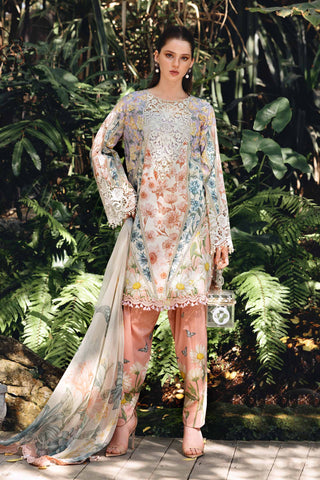 MARIA B - Embroidered Lawn Suit MPT-2910-B