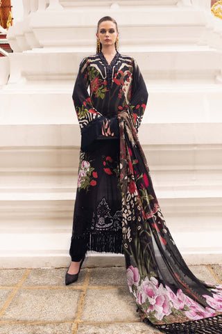 MARIA -  Embroidered Linen Suit MPT-2810-B