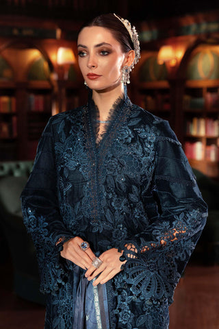 MARIA B- Embroidered Velvet Suit WL-1310