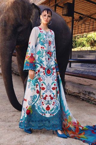 MARIA B - Embroidered Lawn Suit MPT-2912-A
