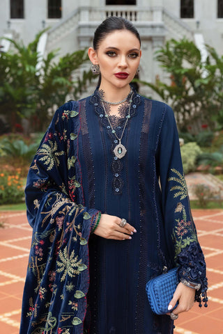 MARIA -  Embroidered Twill Linen Suit WL-1312