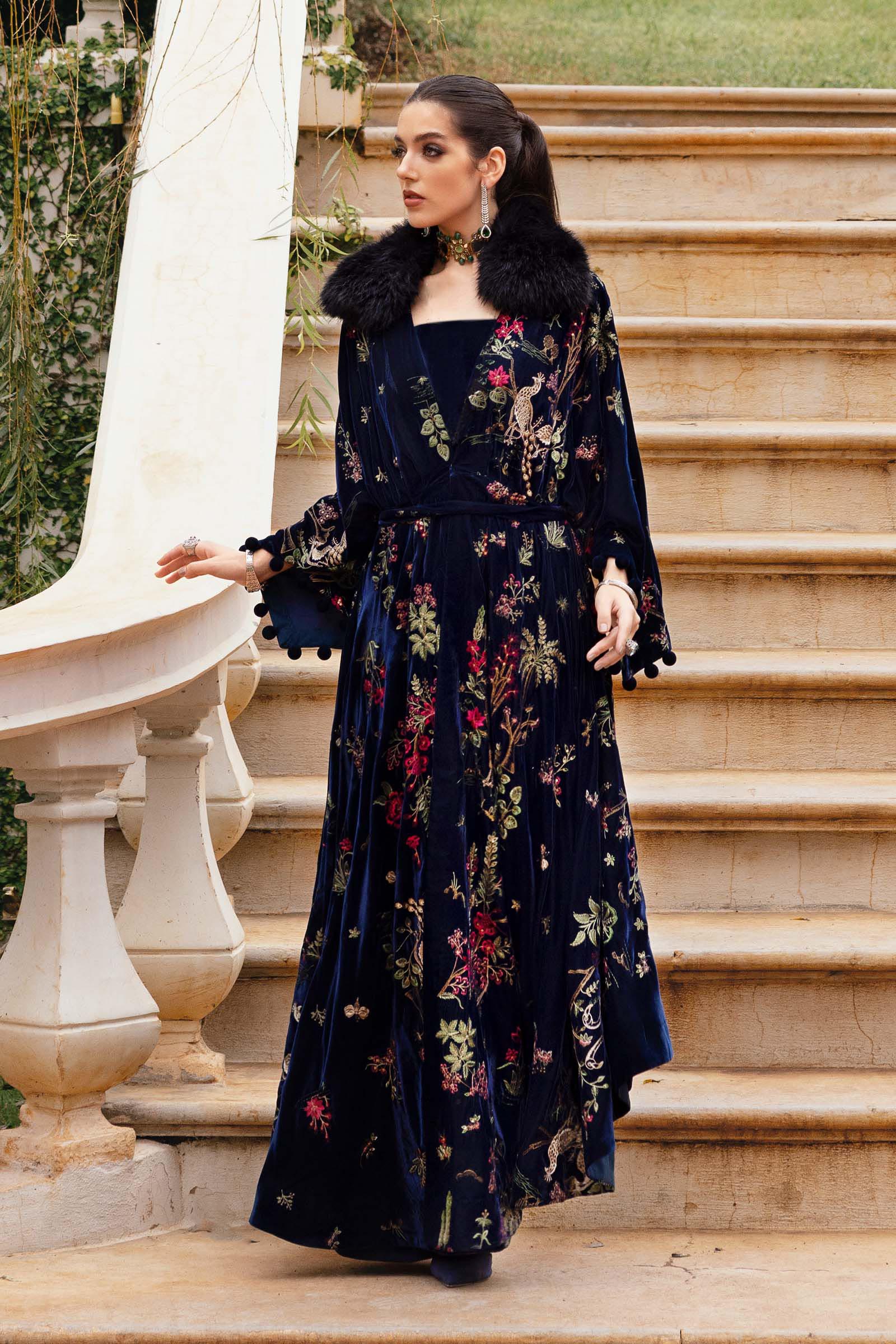 MARIA -  Embroidered Twill Linen Suit WL-1312