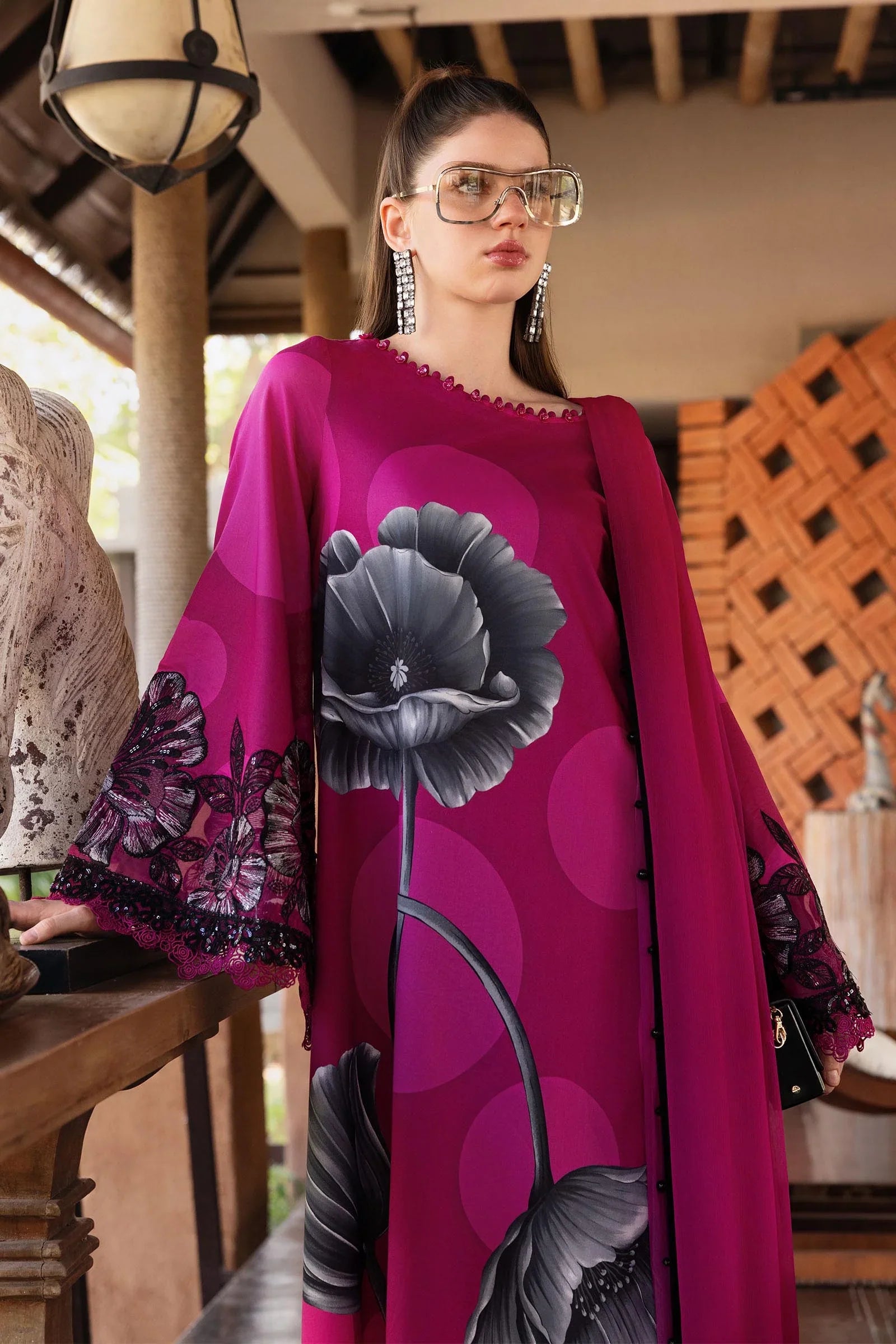 MARIA B - Embroidered Lawn Suit MPT-2913-B
