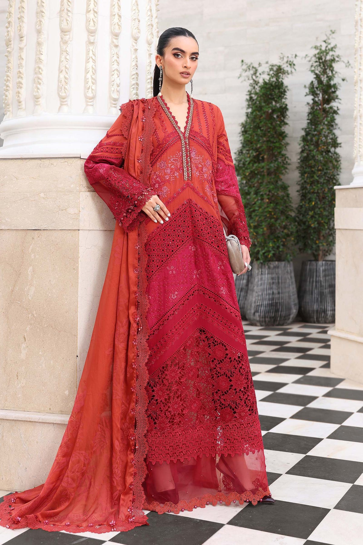 MARIA B - Embroidered Lawn Suit EL-26-13