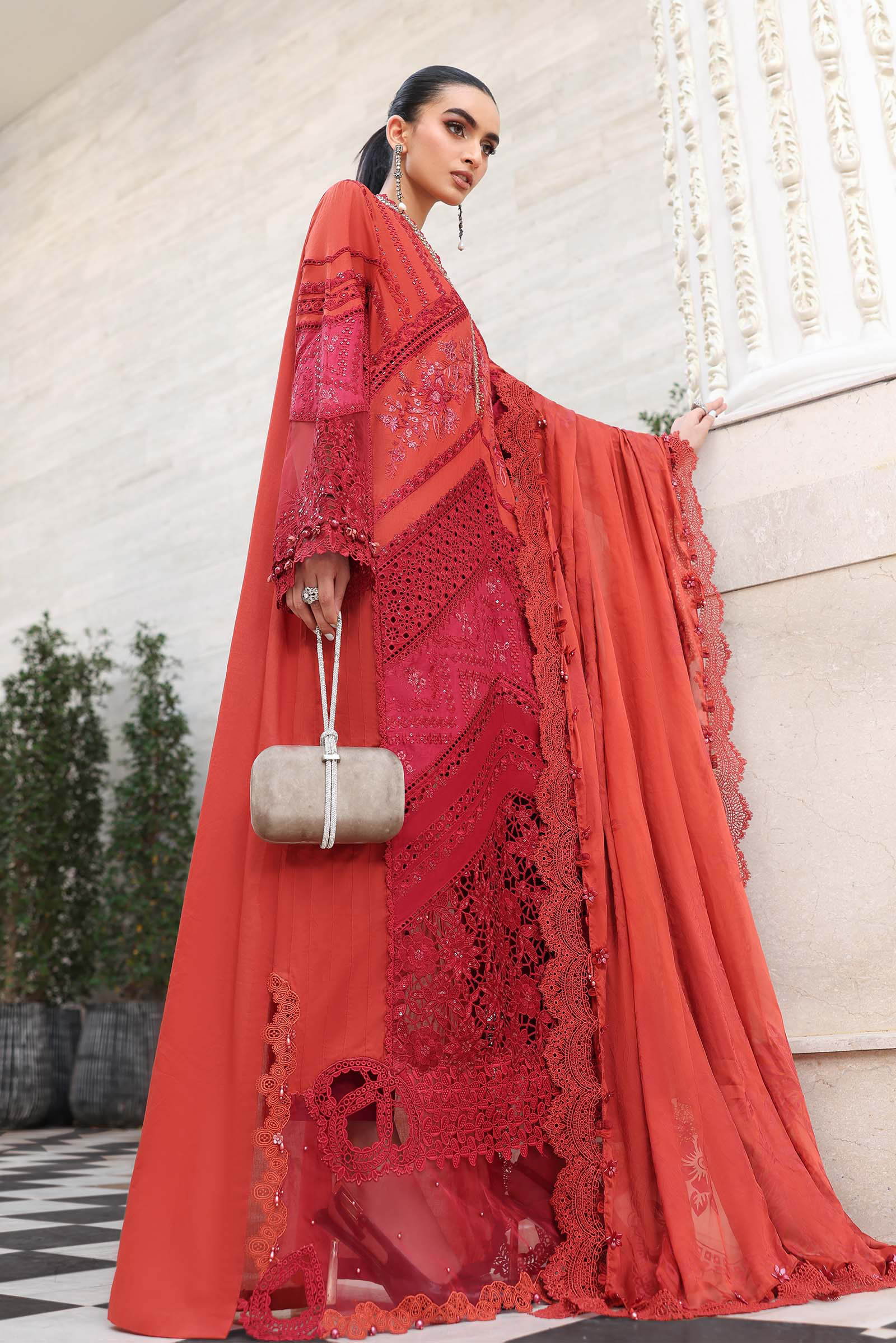 MARIA B - Embroidered Lawn Suit EL-26-13
