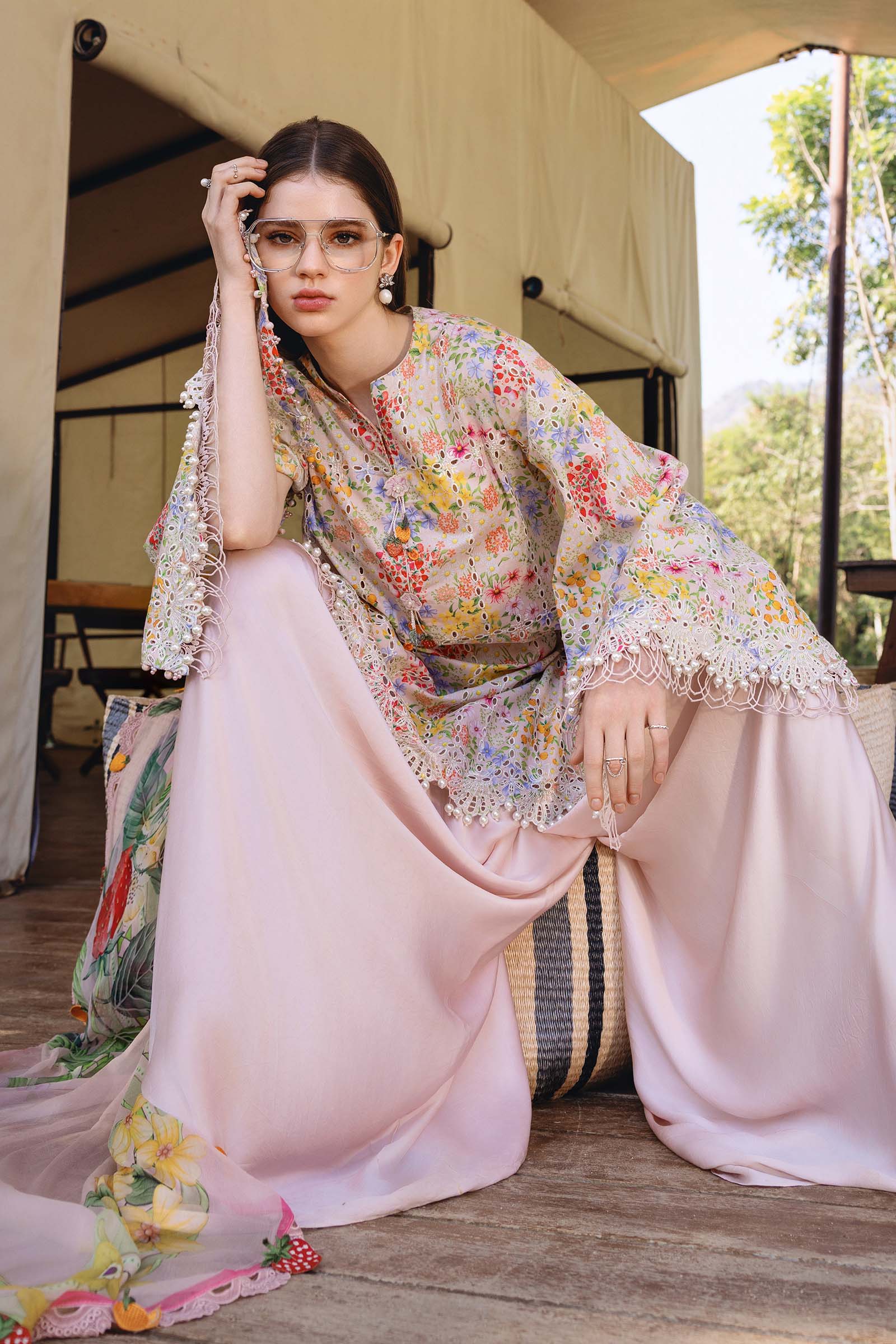 MARIA B - Embroidered Lawn Suit MPT-2914-A