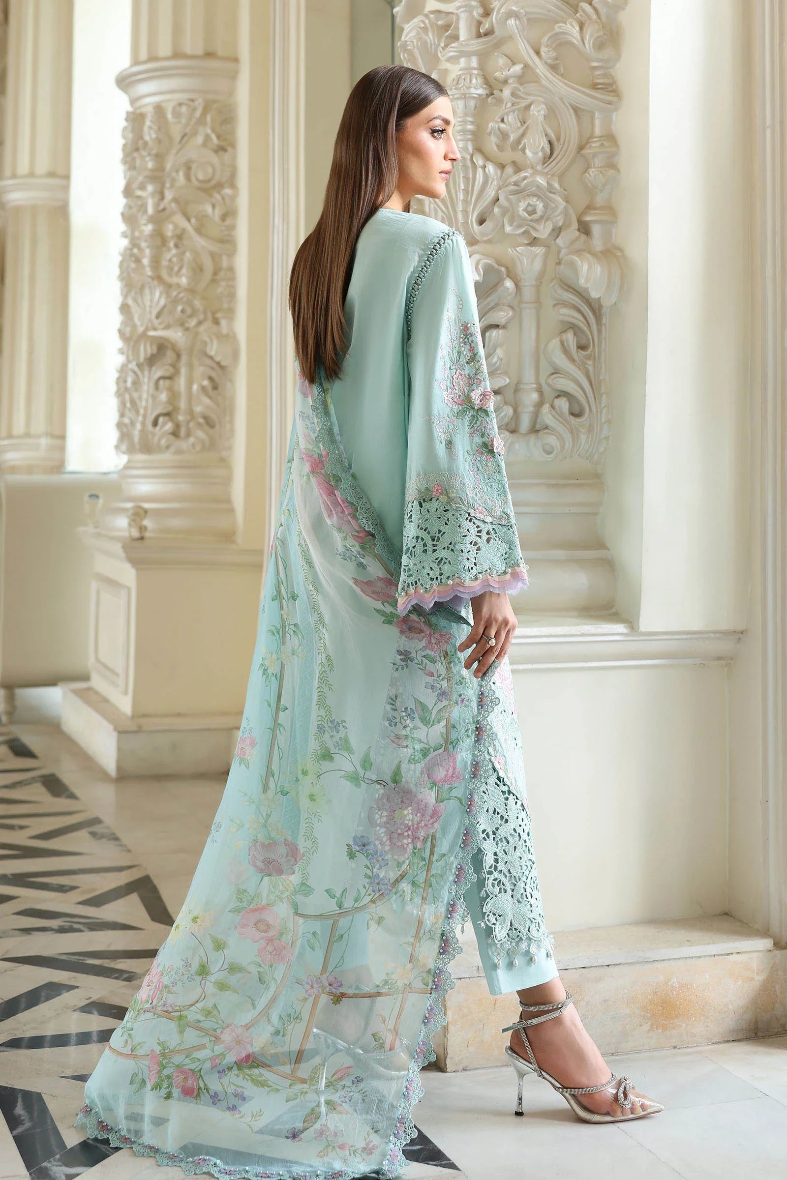 MARIA B - Embroidered Lawn Suit EL-26-15