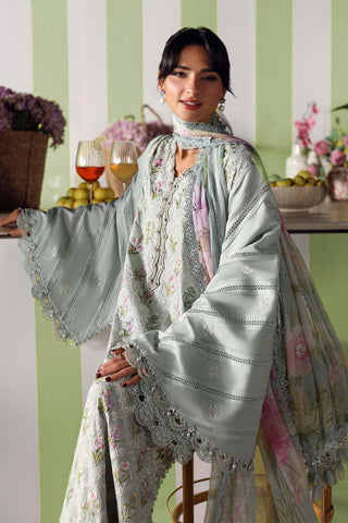 MARIA B - Embroidered Lawn Suit MPT-3001-B