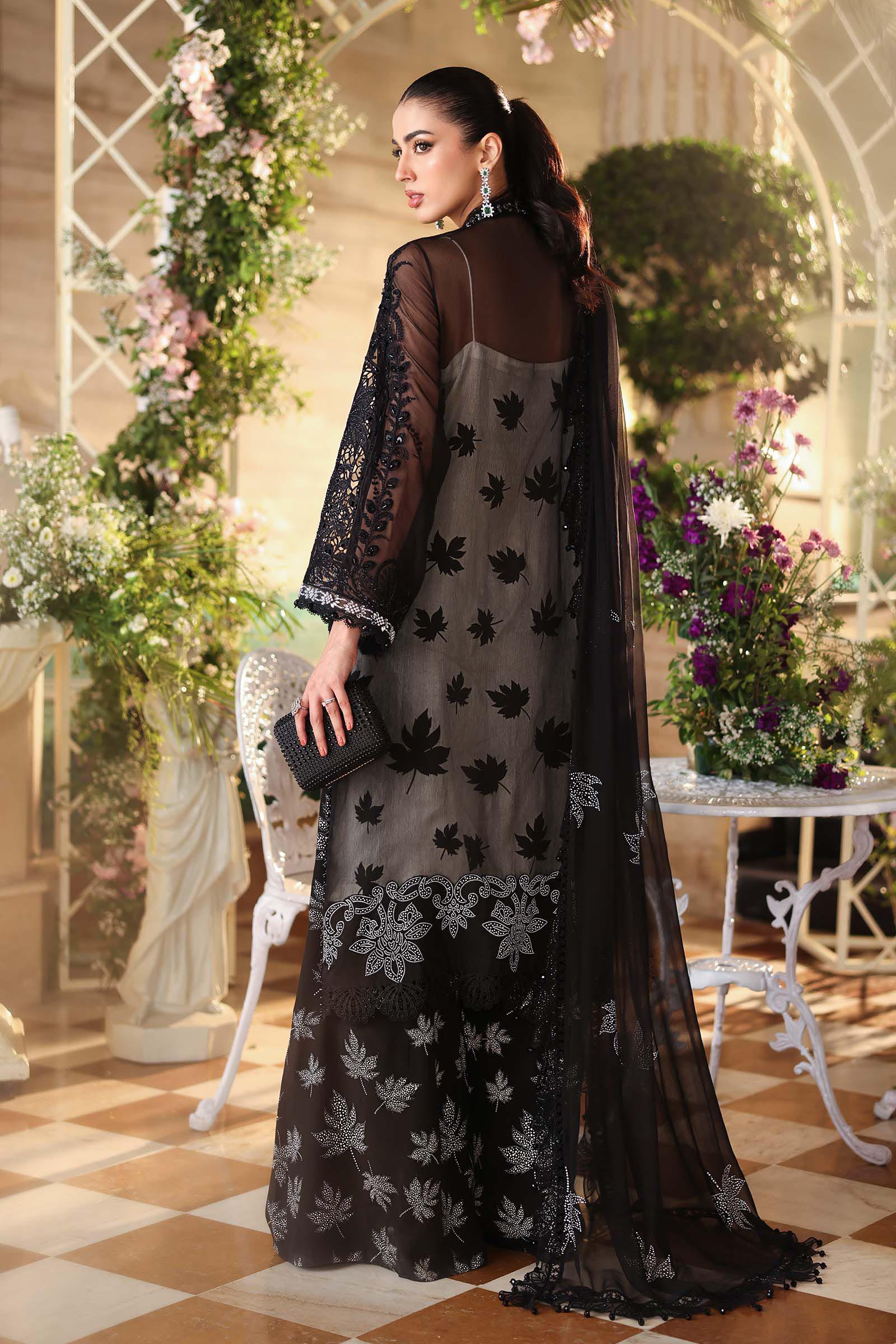 MARIA B - Embroidered Chiffon Suit MPC-26-101