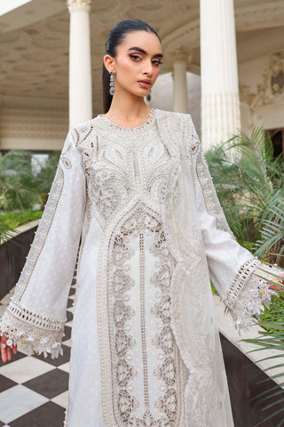 MARIA B - Embroidered Jacquard Lawn Suit EL-26-01