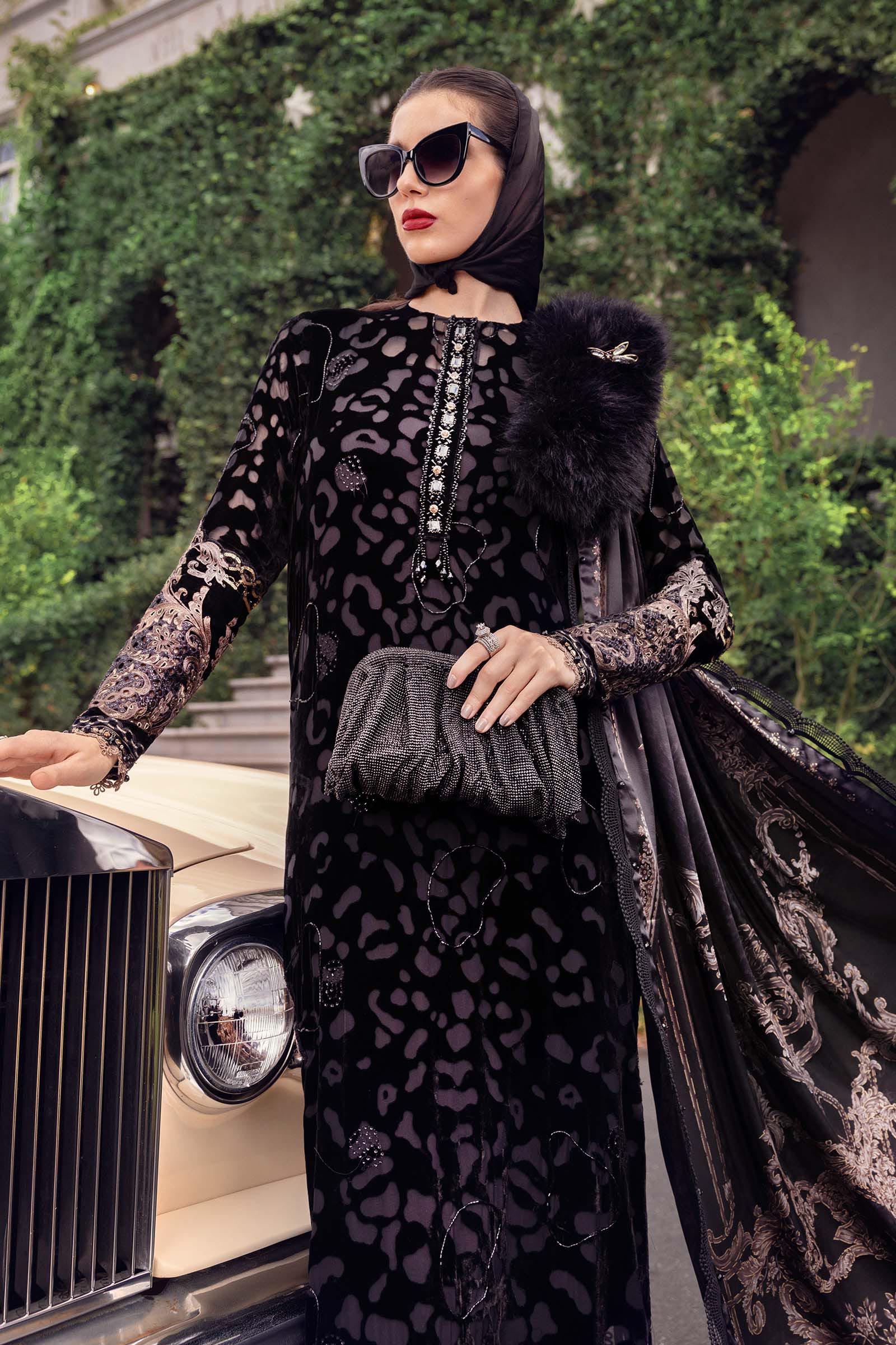 MARIA B- Embroidered Palachi Suit WL-1301