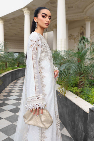 MARIA B - Embroidered Jacquard Lawn Suit EL-26-01