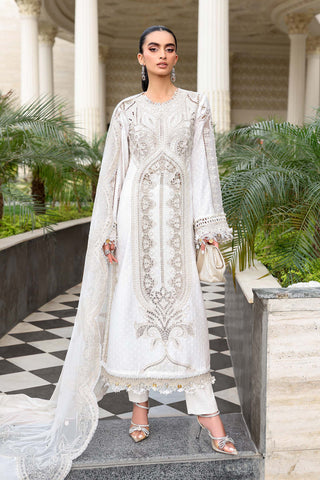 MARIA B - Embroidered Jacquard Lawn Suit EL-26-01