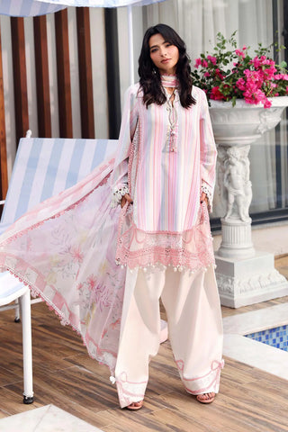 MARIA B - Embroidered Lawn Suit MPT-3002-A