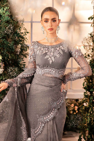 Maria B BD-2902 Cloud Grey