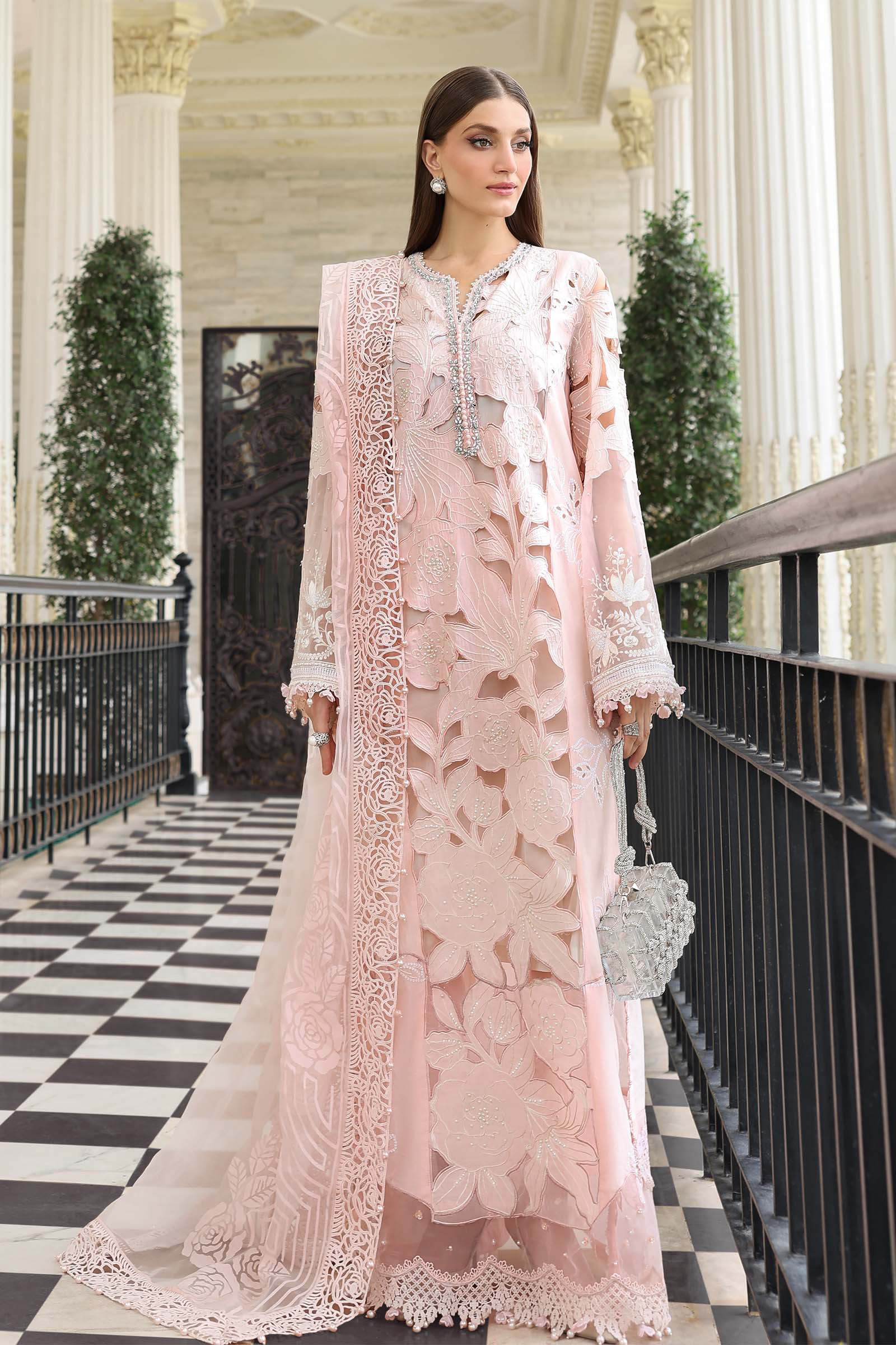 MARIA B - Embroidered Lawn Suit EL-26-02