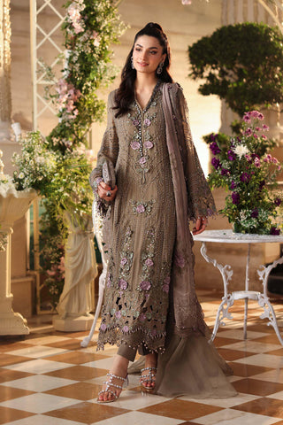 MARIA B - Embroidered Chiffon Suit MPC-26-102
