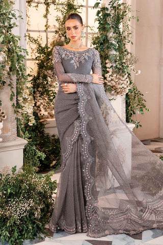 Maria B BD-2902 Cloud Grey