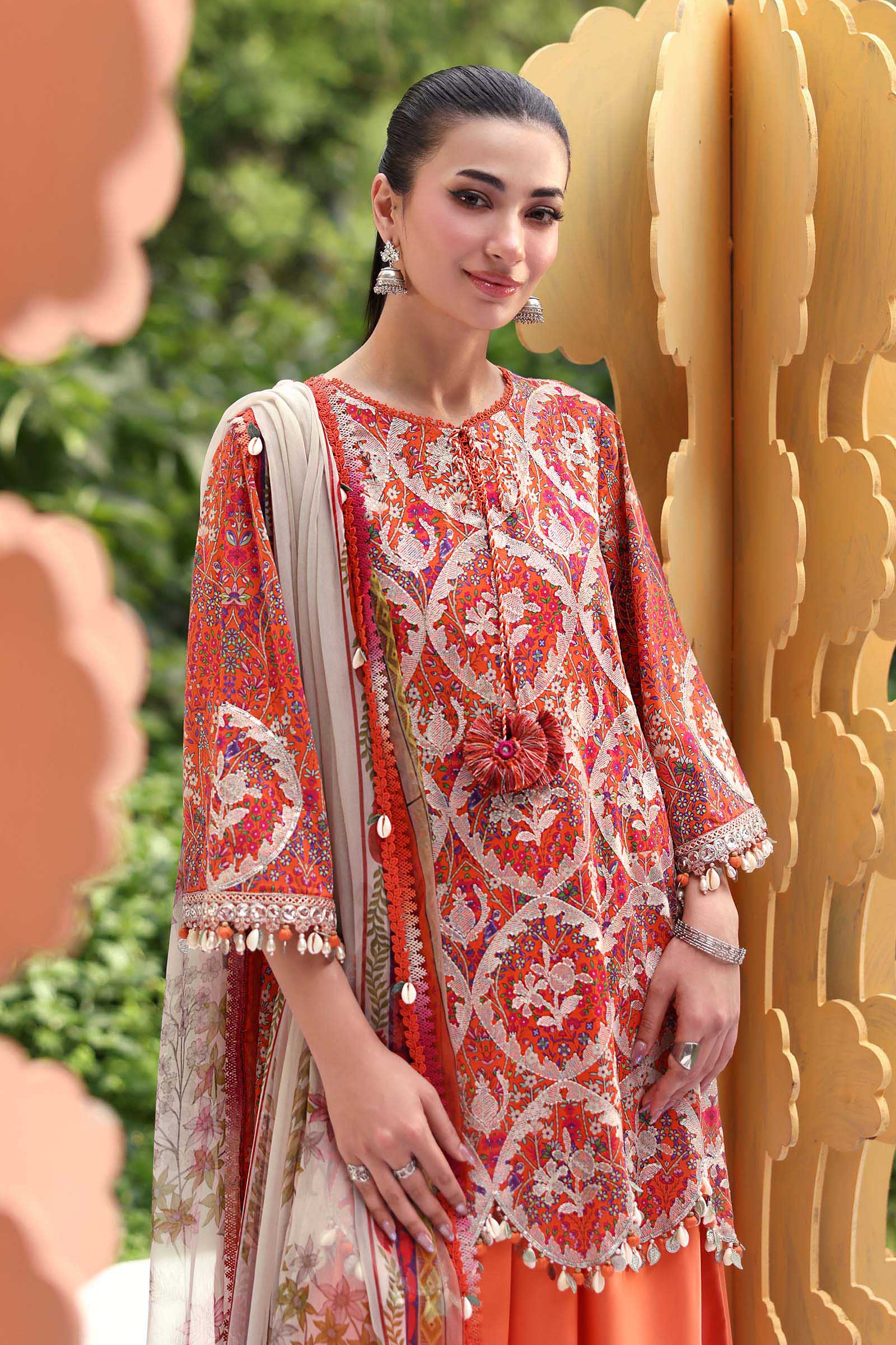 MARIA B - Embroidered Lawn Suit MPT-3003-A