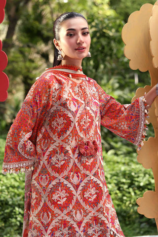 MARIA B - Embroidered Lawn Suit MPT-3003-A