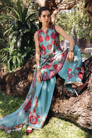 MARIA B - Embroidered Lawn Suit MPT-2903-B