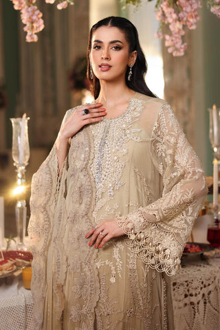 MARIA B - Embroidered Chiffon Suit MPC-26-103