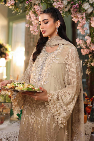 MARIA B - Embroidered Chiffon Suit MPC-26-103