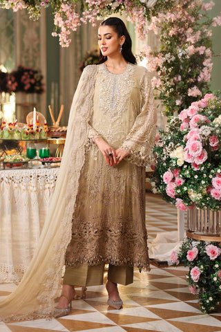 MARIA B - Embroidered Chiffon Suit MPC-26-103
