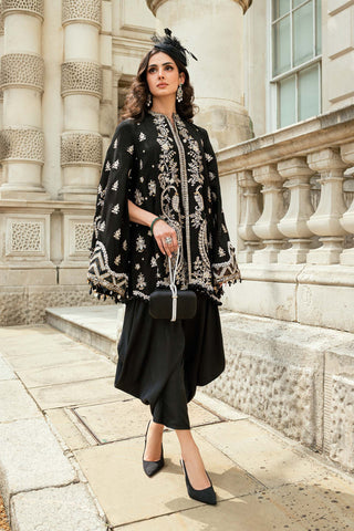 MARIA-B Embroidered Raw Silk Suit | WF-09-03